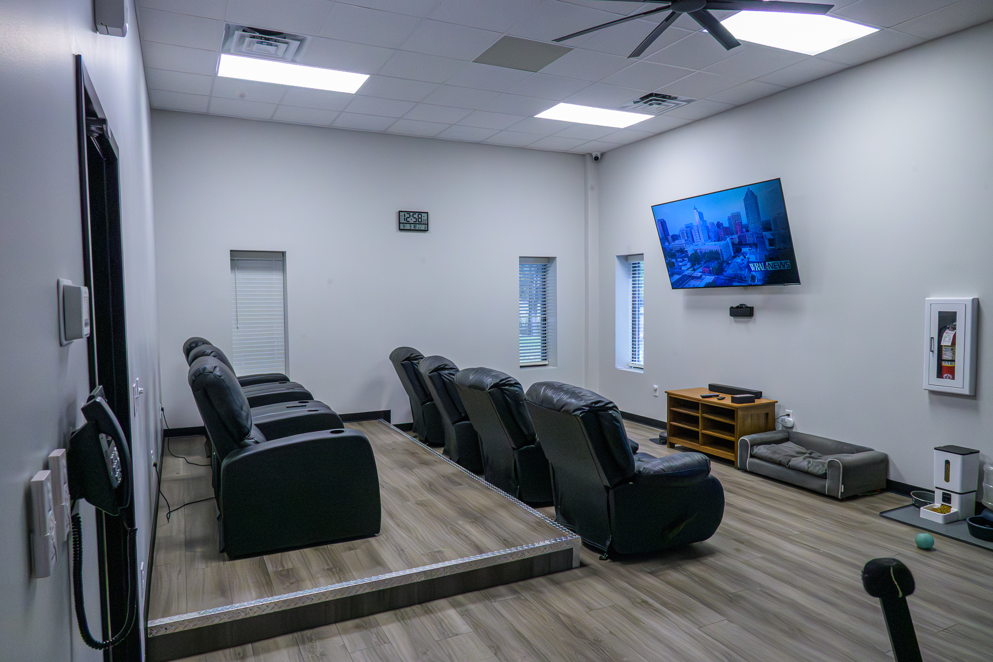 Firehouse theater room